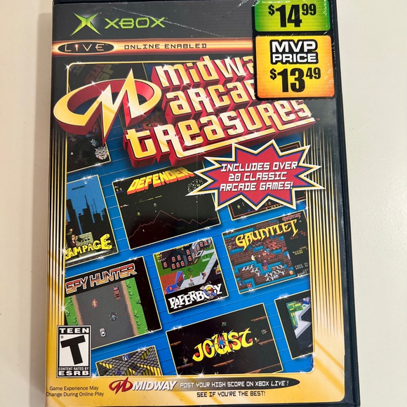 Midway‎ Arcade Treasures Xbox Game - Picture 2 of 9